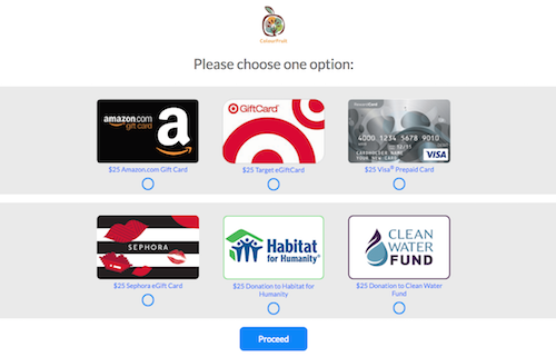 Let recipients choose their gift