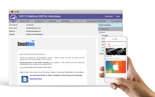 Send eGift cards in Marketo emails